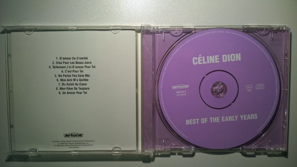 Céline Dion - Best Of The Early Years, Ophalen of Verzenden, Zo goed als nieuw, Pop, Album