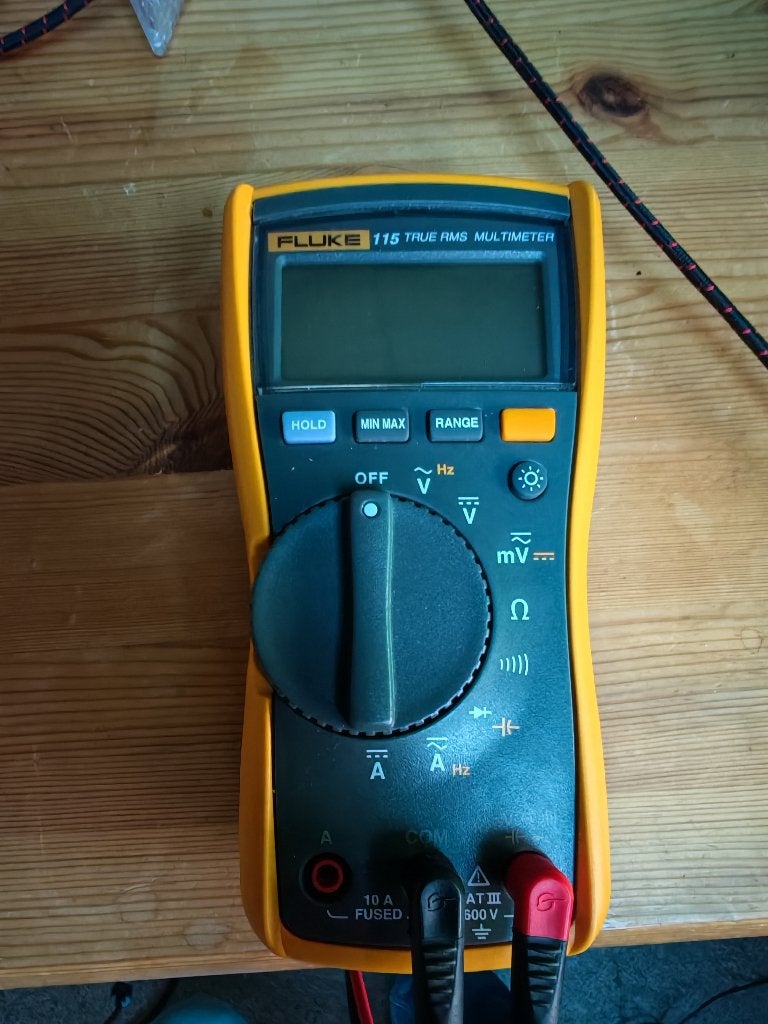 Fluke 115 in nieuwstaat, Doe-het-zelf en Verbouw, Meetapparatuur, Ophalen of Verzenden, Zo goed als nieuw, Multimeter
