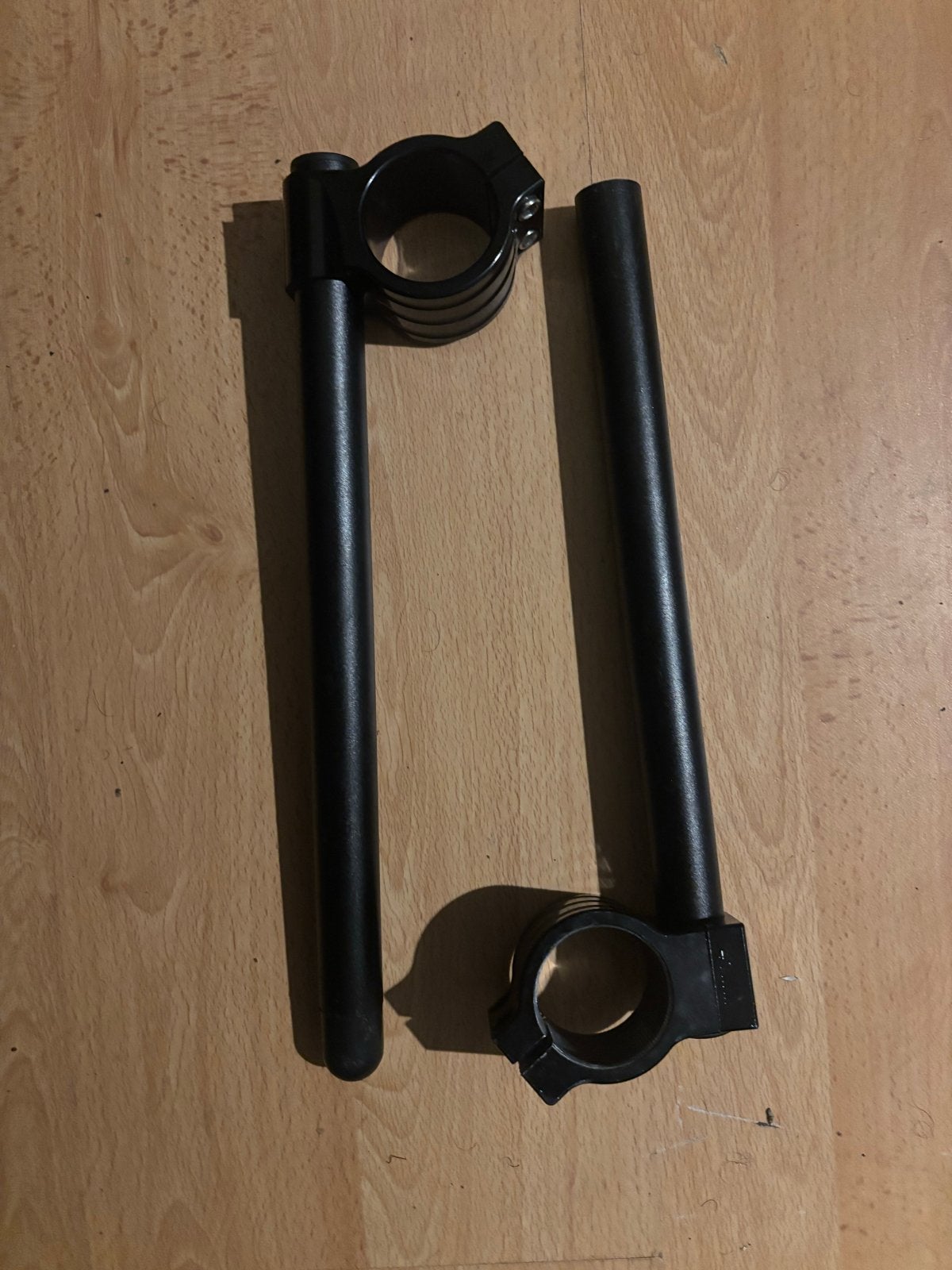 41MM Clip-ons Stuur Motorfiets Zwart Universeel zgan, Motoren, Ophalen of Verzenden, Gebruikt