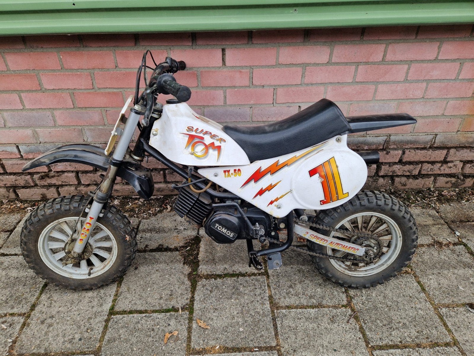 Tomos Super Tom TX-50, Ophalen, Gebruikt
