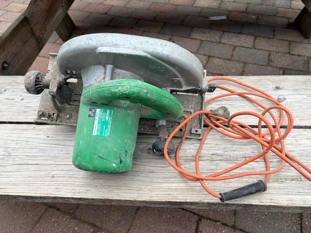 Hitachi C9U cirkelzaag, Doe-het-zelf en Verbouw, Gereedschap | Zaagmachines, Ophalen, Gebruikt, Cirkelzaag, 70 mm of meer