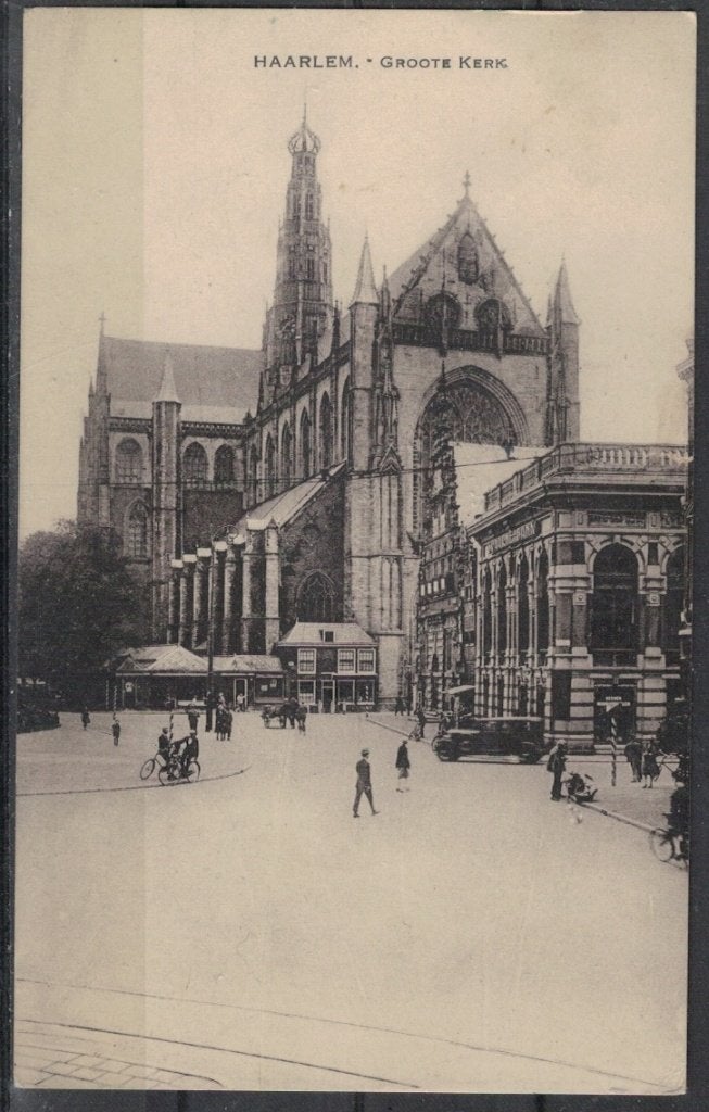 B1434 Ansicht Haarlem, Verzenden, Voor 1920, Gelopen, Noord-Holland