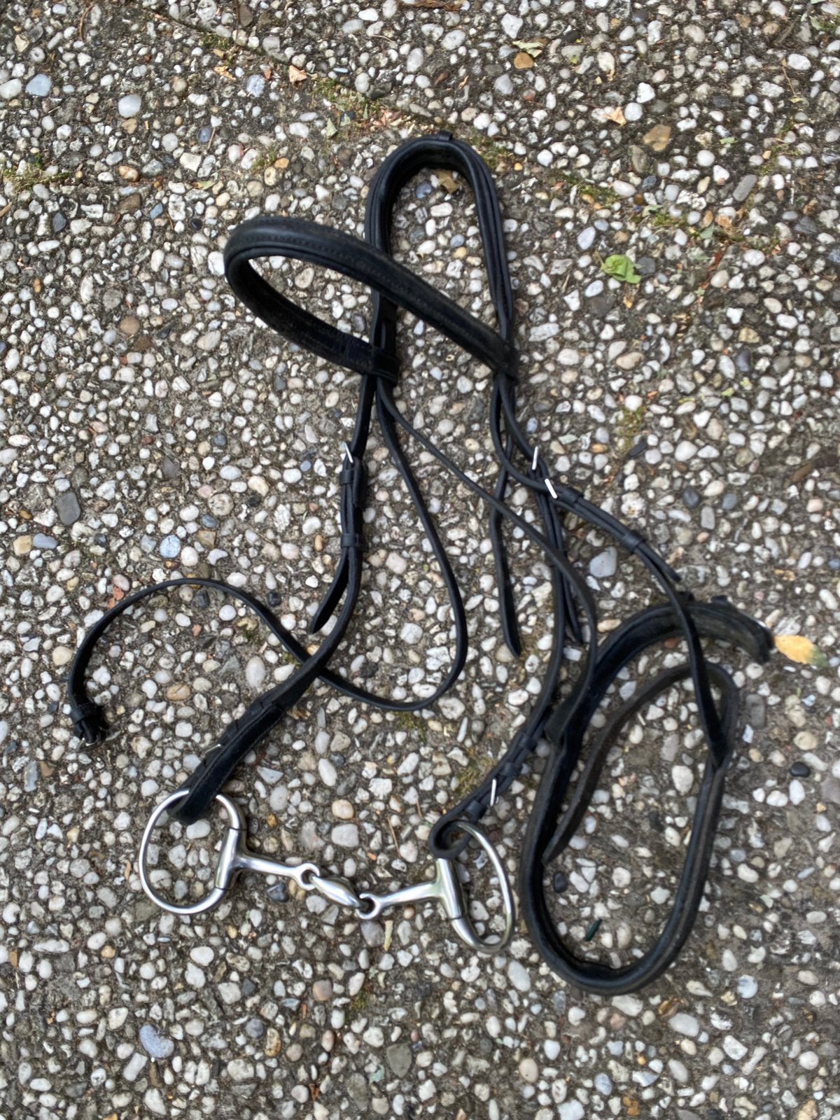 Hoofdstel full/cob met liverpoolstang, Dieren en Toebehoren, Paarden en Pony's | Hoofdstellen en Tuigage, Ophalen, Zo goed als nieuw