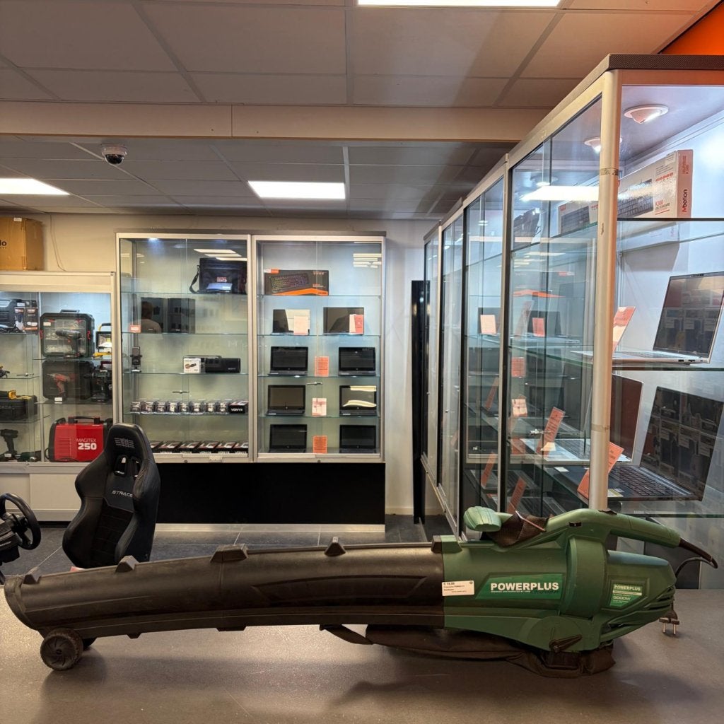 Powerplus POW63171 Bladblazer, Powerplus, Zo goed als nieuw, https://www.powerplus.com/nl/contact, Lievensveld 5, 8560 Wevelgem, BelgiÃ«