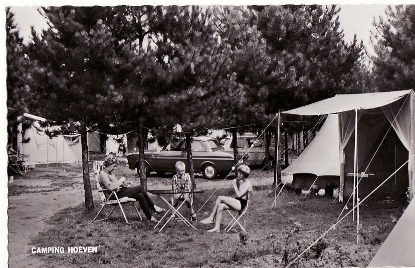 Bosschenhoofd (N.Br.) Camping Hoeven 1969., Ophalen, 1960 tot 1980, Gelopen, Noord-Brabant