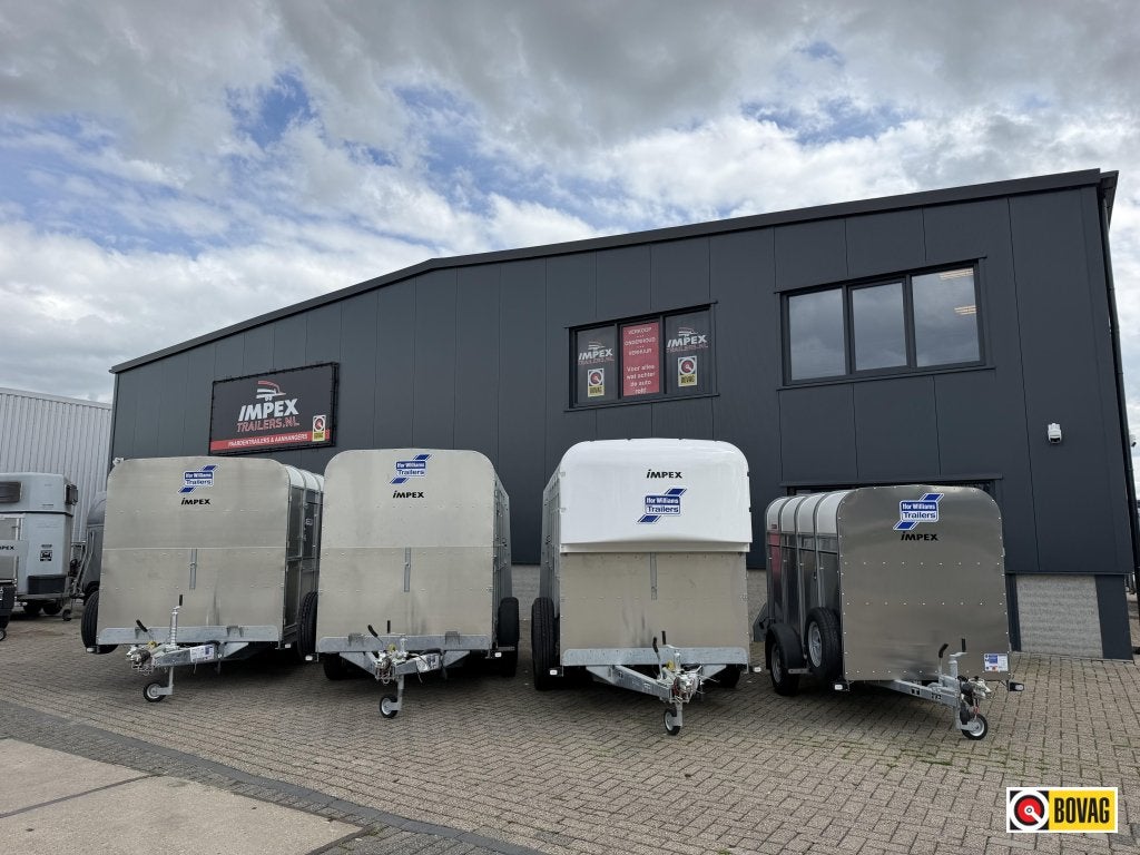 Bij Impex Ifor Williams op voorraad 5x veetrailers diverse, Nieuw