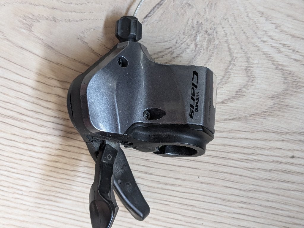 Shimano Claris SL-2400 left double shifter 2x8, Verzenden, Zo goed als nieuw, Overige typen