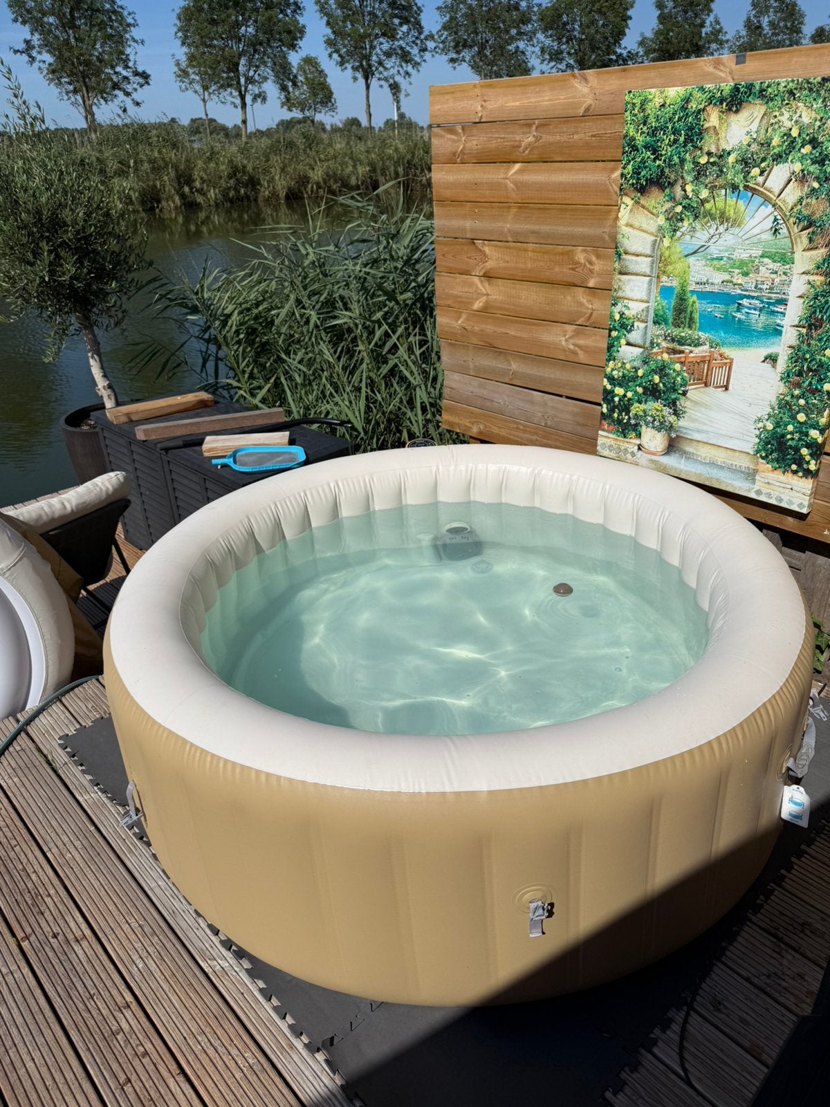 Jacuzzi lay-z-spa, Ophalen, Zo goed als nieuw, Filter