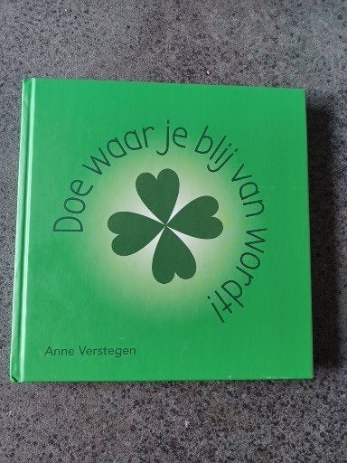 Anne Verstegen - Doe waar je blij van wordt!, Boeken, Nieuw, Anne Verstegen, Ophalen of Verzenden, Ontwikkelingspsychologie