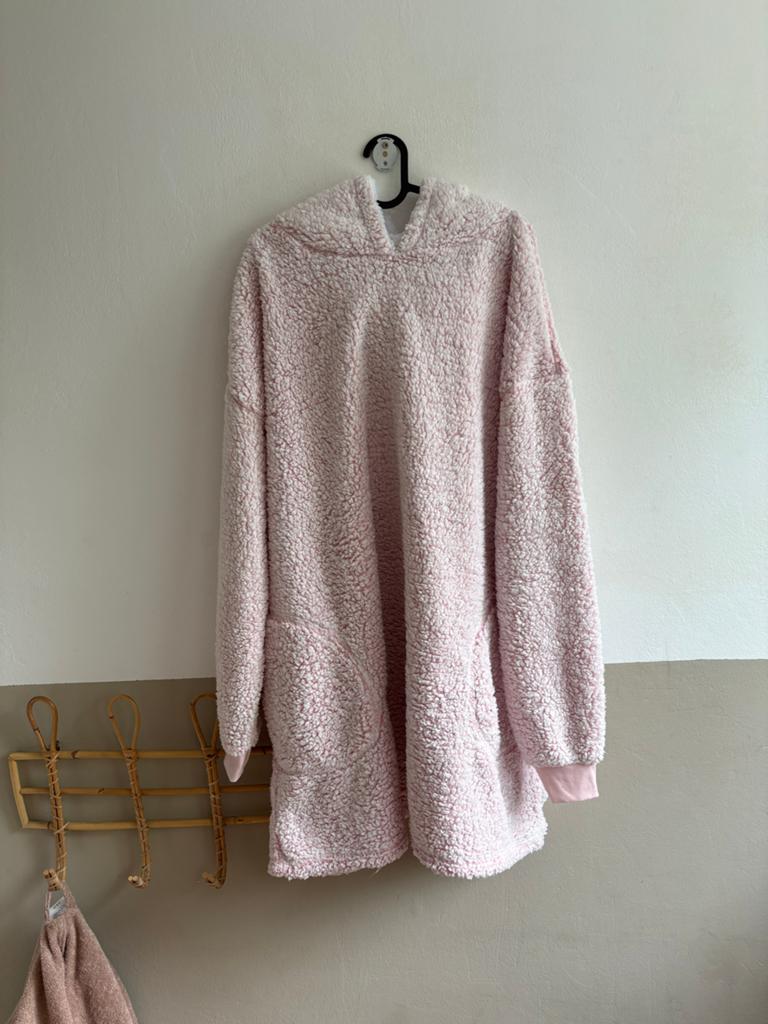Roze Dames Oodie - Maat L/XL - Zo goed als nieuw, Ophalen of Verzenden, Zo goed als nieuw, Maat 42/44 (L), Roze