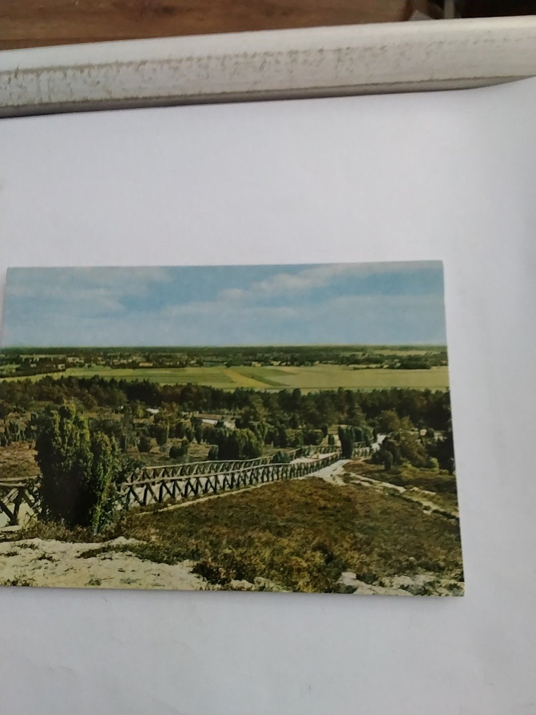 Ansichtkaart Ommen Lemele Panorama vanaf de Lemelerberg, Ophalen of Verzenden, 1960 tot 1980, Gelopen, Overijssel