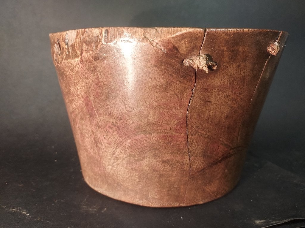 wooden wabi sabi bowl, Japan, Ophalen of Verzenden