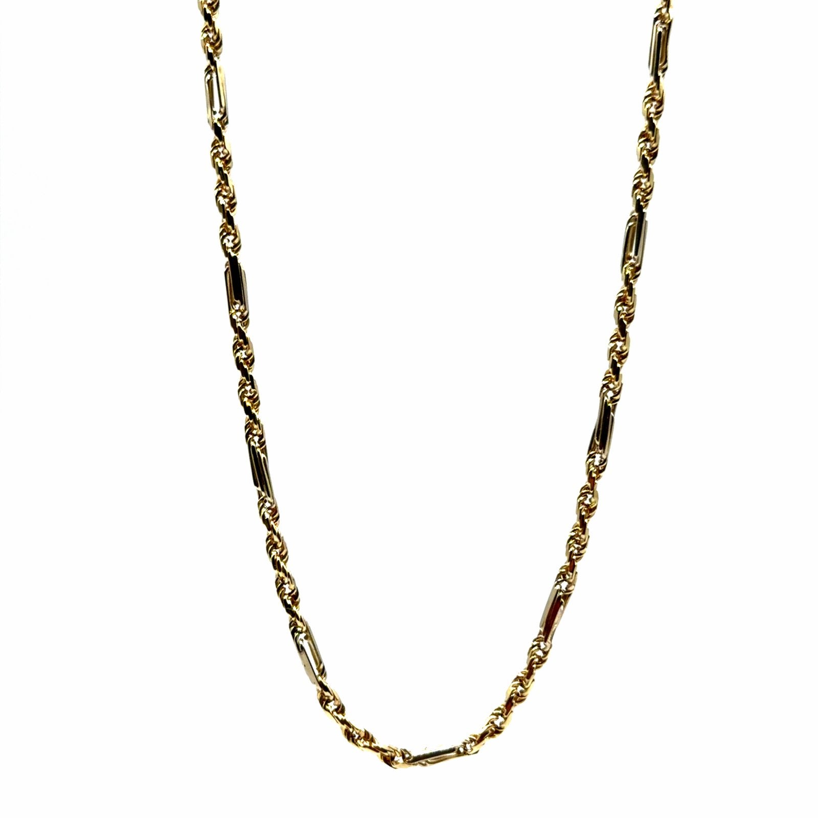 Gouden rope ketting 14karaat, W, Nieuw, Ophalen of Verzenden, W