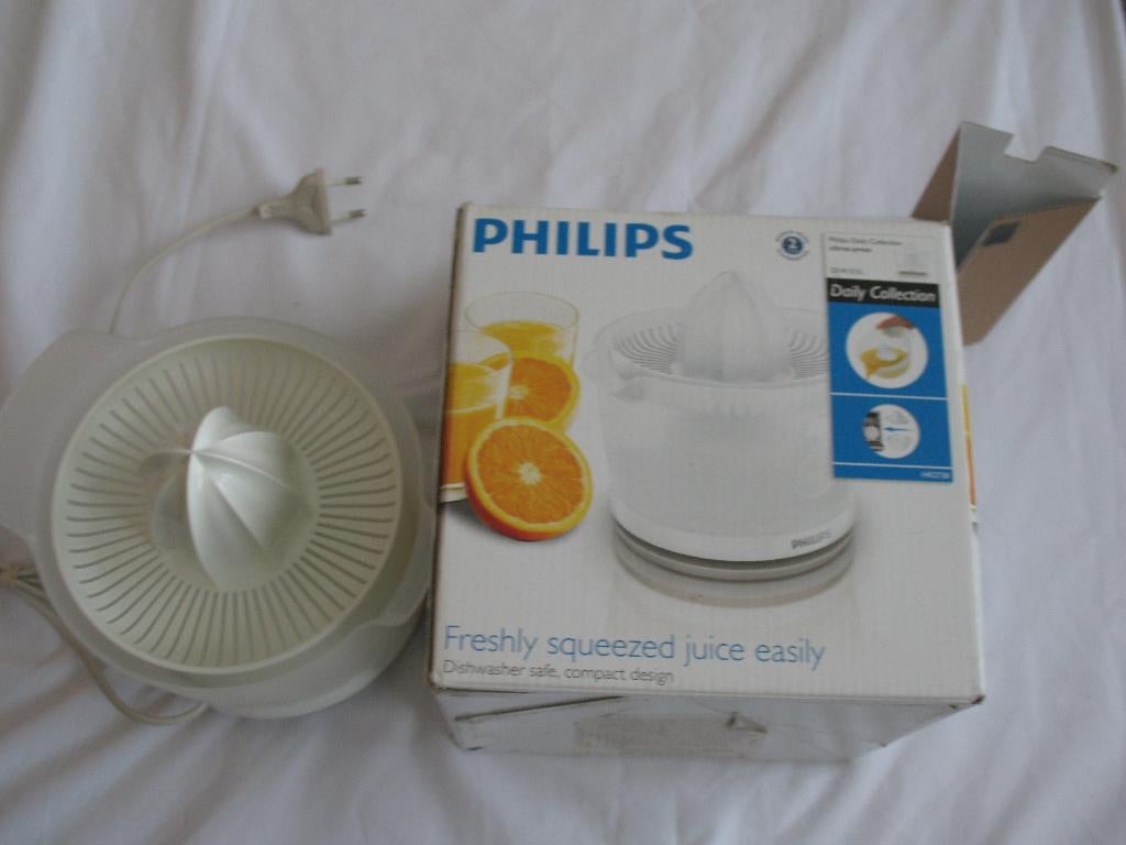 Philips Daily Collection Elektrische Citruspers, Witgoed en Apparatuur, Juicers, Ophalen of Verzenden, Nieuw, Elektrisch, Citruspers