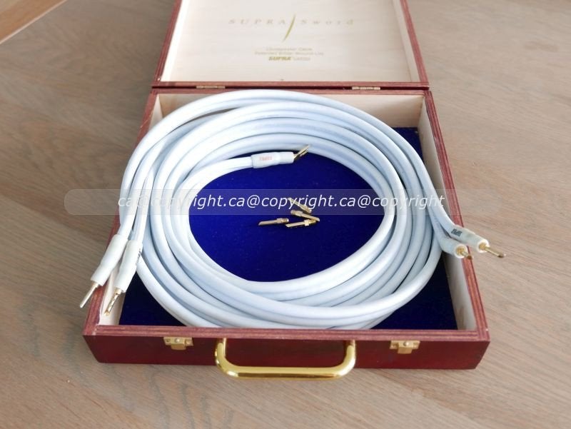 Supra Cable Sword 3.0 mtr, Audio, Tv en Foto, Ophalen of Verzenden, Gebruikt, 2 tot 5 meter