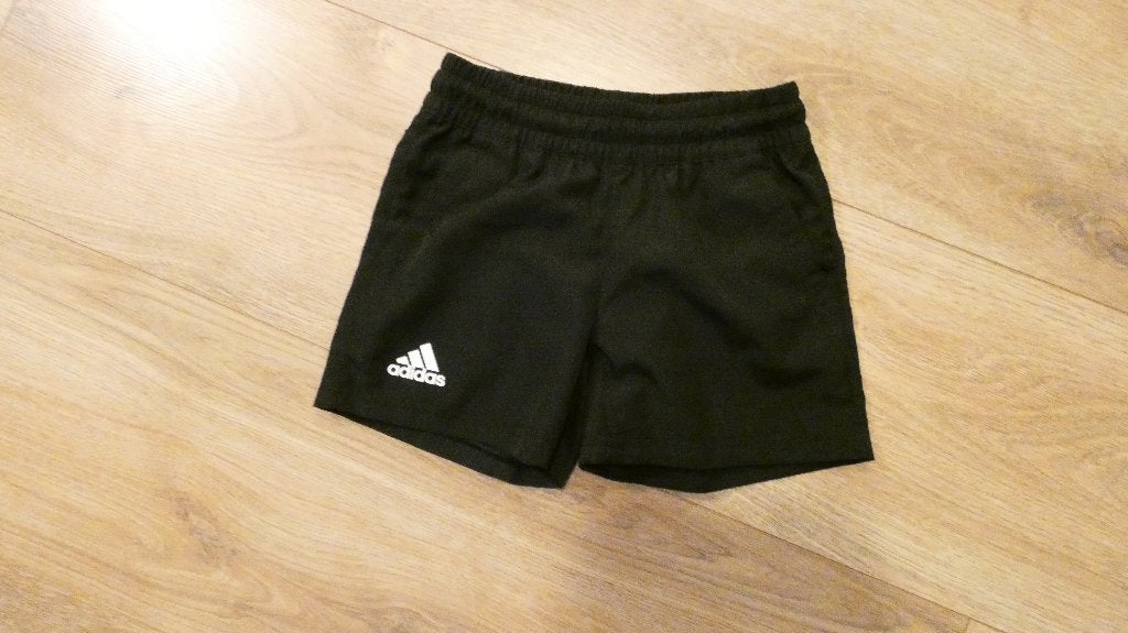 Zwarte adidas korte sportbroek, Adidas, Jongen of Meisje, Sport- of Zwemkleding, Ophalen of Verzenden