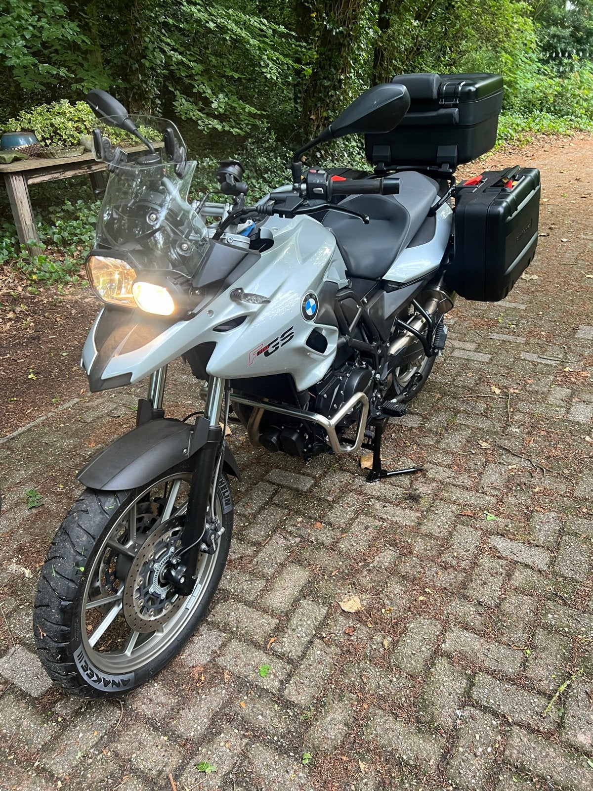 BMW F700GS Allroad motor met koffers .Nieuw…., 2 cilinders, Gebruikt, Particulier, Meer dan 35 kW