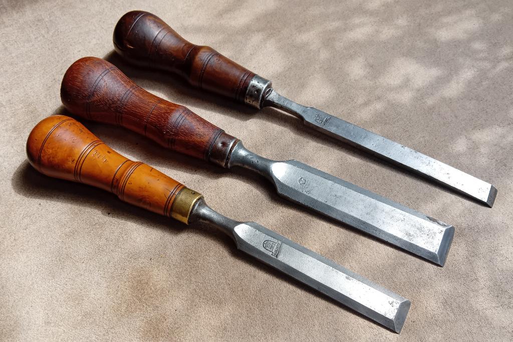 Nooitgedagt beitels 12-18-25, Antiek en Kunst, Antiek | Gereedschap en Instrumenten, Ophalen of Verzenden