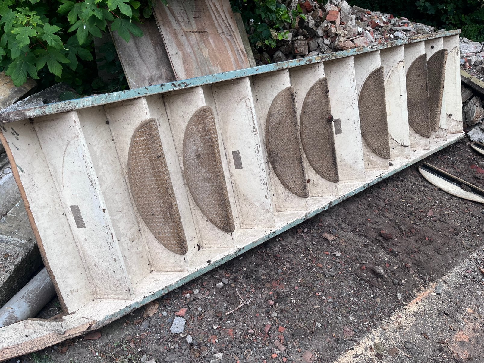 Houten trap 3 meter, Doe-het-zelf en Verbouw, Ladders en Trappen, Ophalen, Gebruikt, 2 tot 4 meter