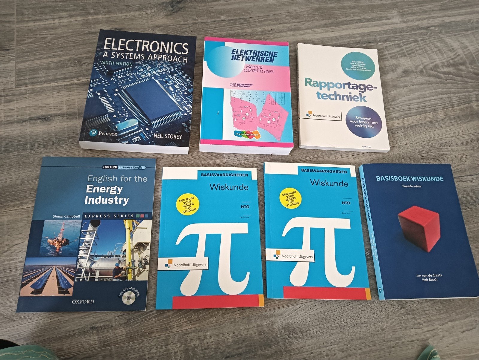 Diverse studieboeken: Elektronica, Wiskunde, Engels etc., Boeken, Studieboeken en Cursussen, Nieuw, HBO, Beta, Ophalen of Verzenden