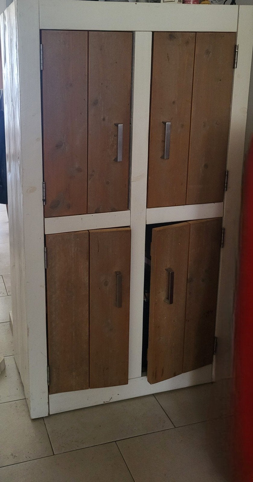 meubelset van steigerhout, Gebruikt, Rustiek, Landelijk, 150 tot 200 cm, 25 tot 50 cm