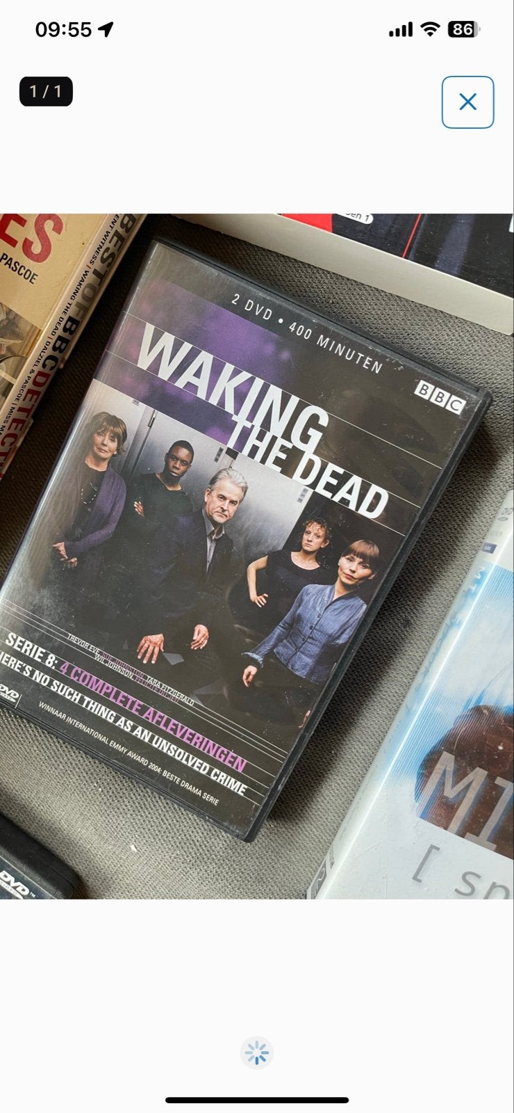 Waking the Dead - Serie 8 (2 DVD's, 400 min), Gebruikt, Overige genres, Ophalen of Verzenden, Vanaf 12 jaar