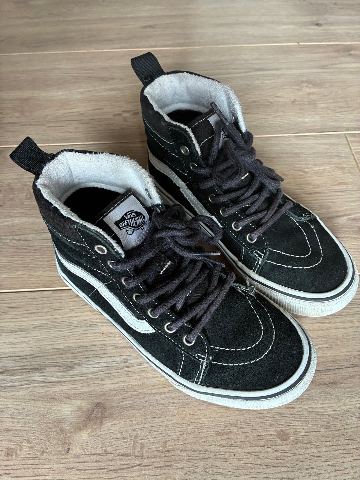 Hoge Vans schoenen zwart maat 33 voor jongen, nette staat, Ophalen, Zo goed als nieuw, Jongen, Schoenen