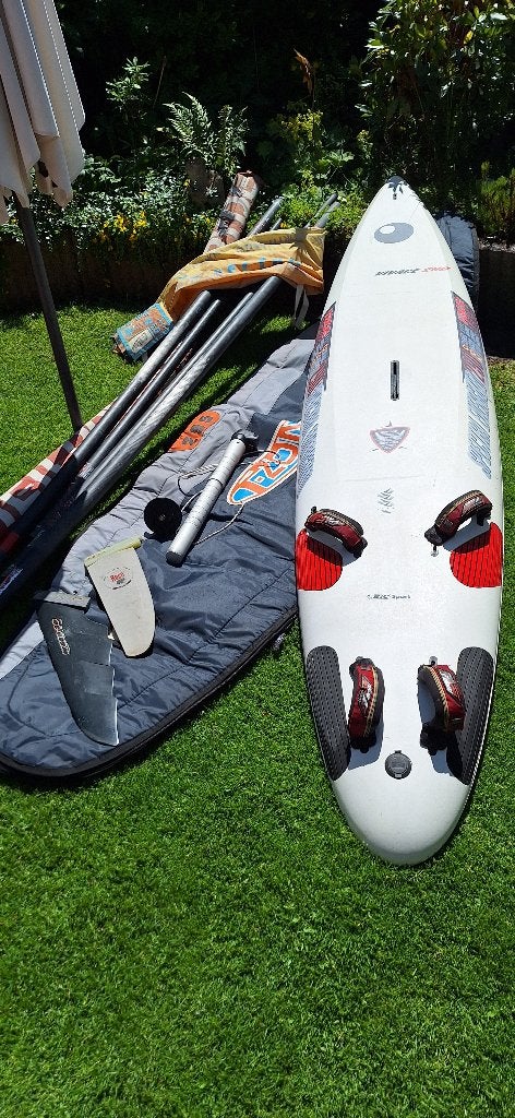 Complete windsurf set Bic vivace 290 met Board back, Ophalen, 250 tot 300 cm, Gebruikt, 5 tot 6.5 m²