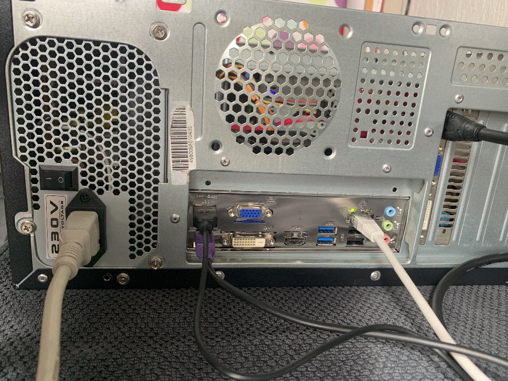 Intel i5-2500 PC | 16GB RAM   monitor met geluid (AI lokaal), Ophalen, 256 GB, HDD, GIGABYTE