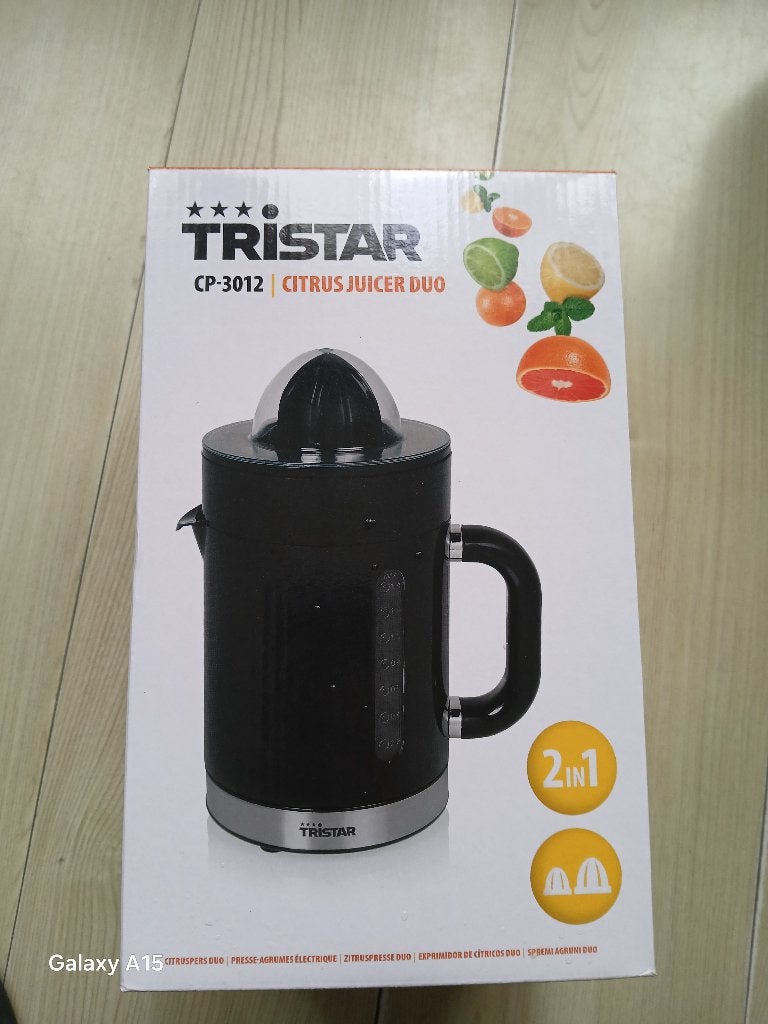 Tristar CP-3012 citrus juicer duo NEW, Witgoed en Apparatuur, Ophalen of Verzenden, Nieuw