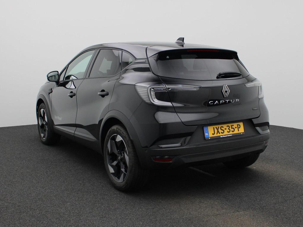 Renault Captur 1.8 E-Tech full hybrid 160 techno | Pack Ligh, 1789 cc, 4 cilinders, Leder en Stof, Zwart