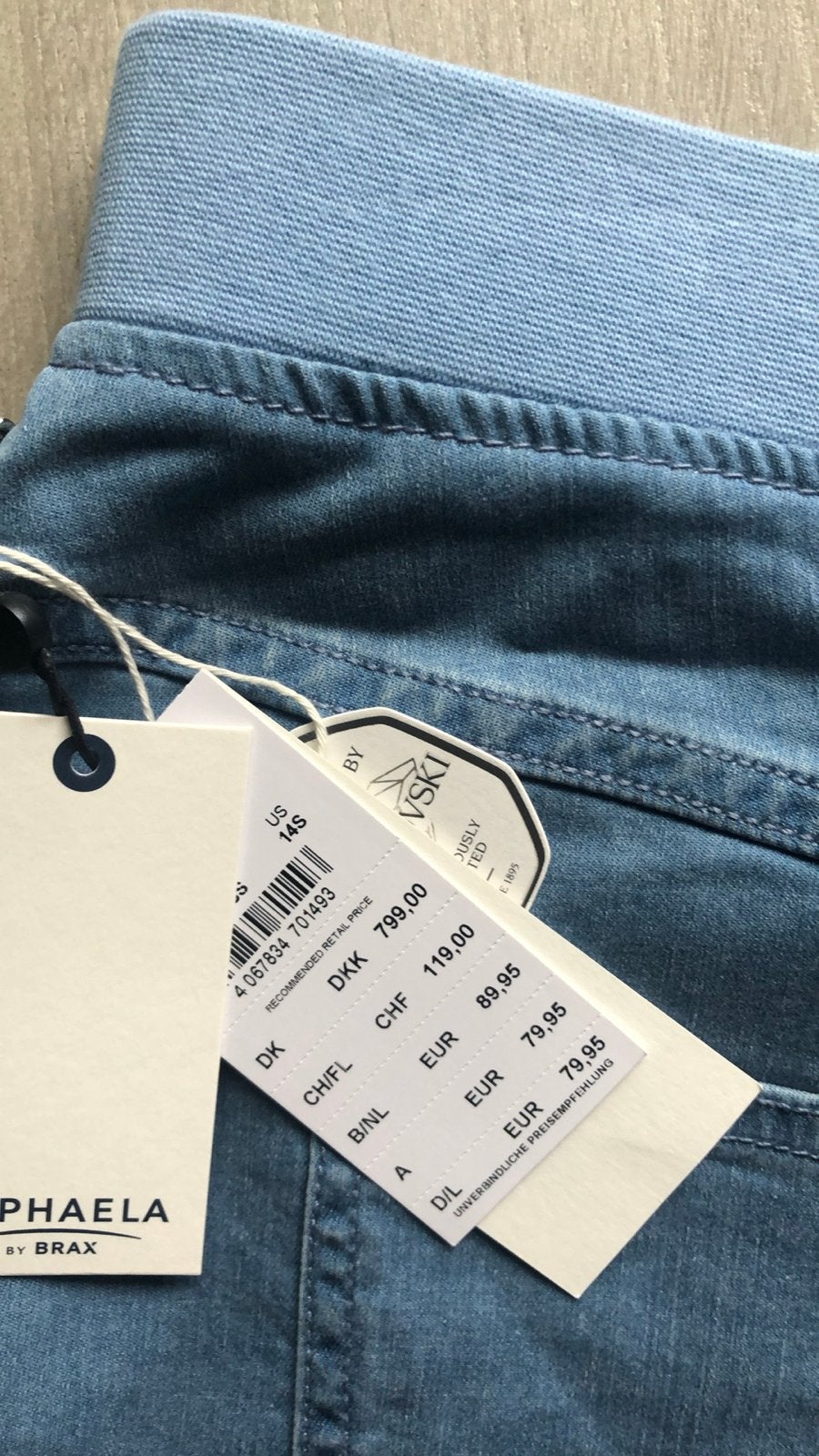 Nieuwe Raphaela by Brax spijkerrok maat 42/44 (L), Kleding | Dames, Blauw, Maat 42/44 (L), Nieuw, Ophalen of Verzenden