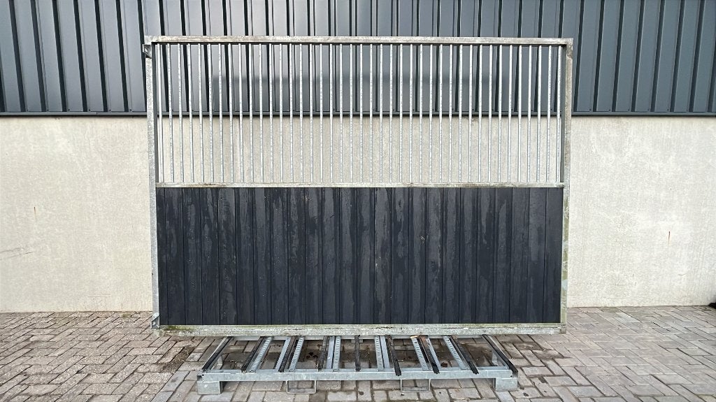 Tussenwand premium met tralies | 3.380 x 2.400 mm | Nieuw, Weidegang, 4 paarden of pony's of meer