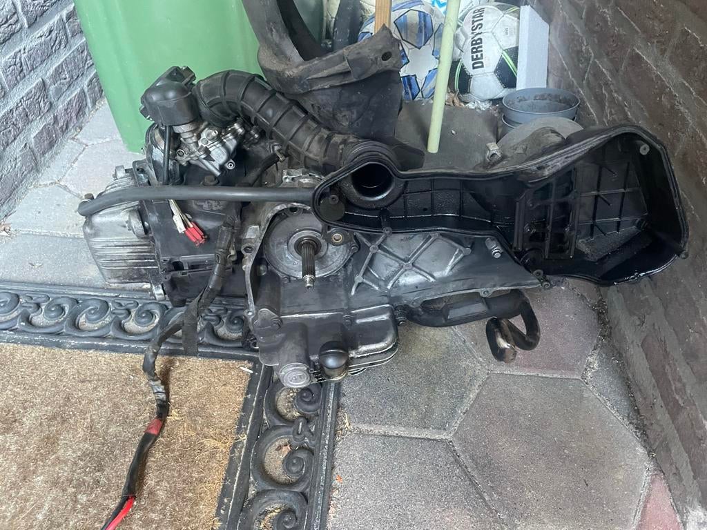 Piaggio Zip 4t blok 80cc Malossi met vastloper, Ophalen, Gebruikt, Blok, Piaggio