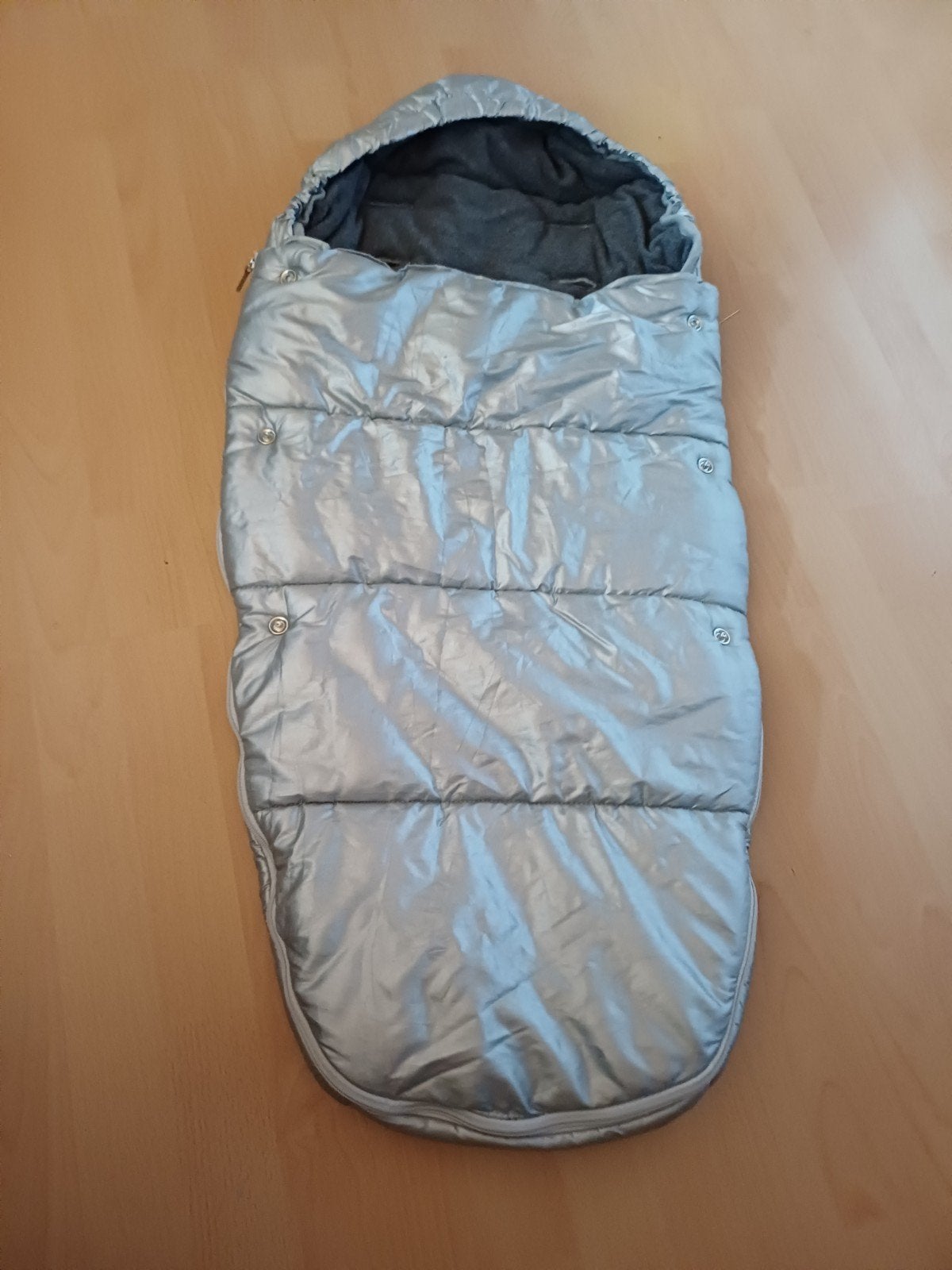 wandelwagen voeten zak zilver voetenzak, Ophalen of Verzenden, Zo goed als nieuw, Overige merken, Voetenzak