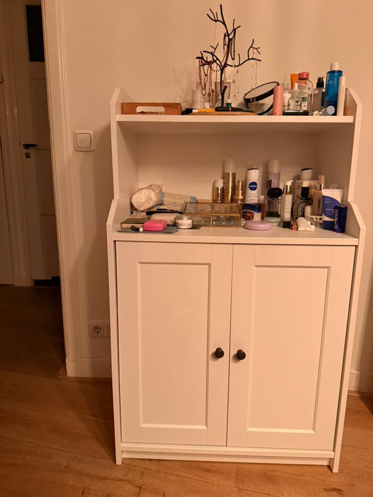 White cabinet IKEA, Ophalen, Gebruikt