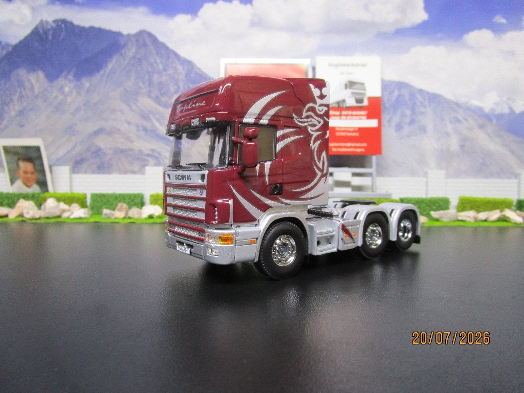 wsi premium line scania 4 series topline 6x2 twin steer, Hobby en Vrije tijd, Modelauto's | 1:50, Ophalen, Nieuw, Bus of Vrachtwagen