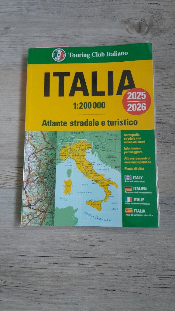 Wegenkaart,  atlas italie, 2000 tot heden, Europa Overig, Ophalen of Verzenden, Landkaart
