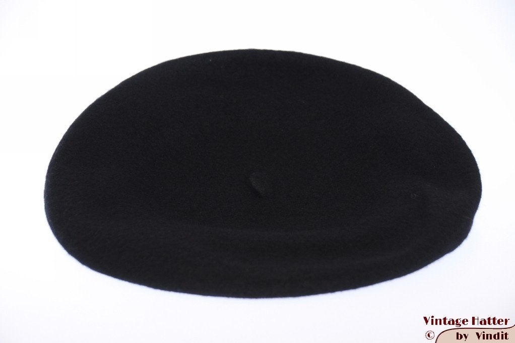 Alpino Baret zwart vilt 54-59 one size fits almost all NIEUW, Kleding | Dames, Mutsen, Sjaals en Handschoenen, Maat 38/40 (M)