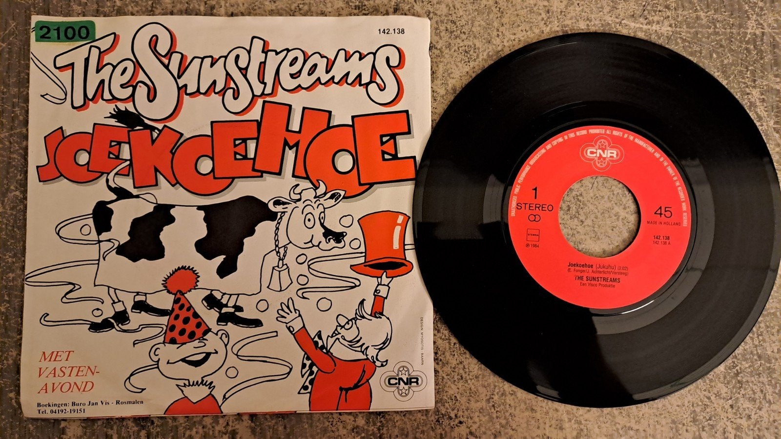 The sunstreams  - joekoehoe, Cd's en Dvd's, 7 inch, Gebruikt, Piraten en Zeemansliederen, Fotohoes
