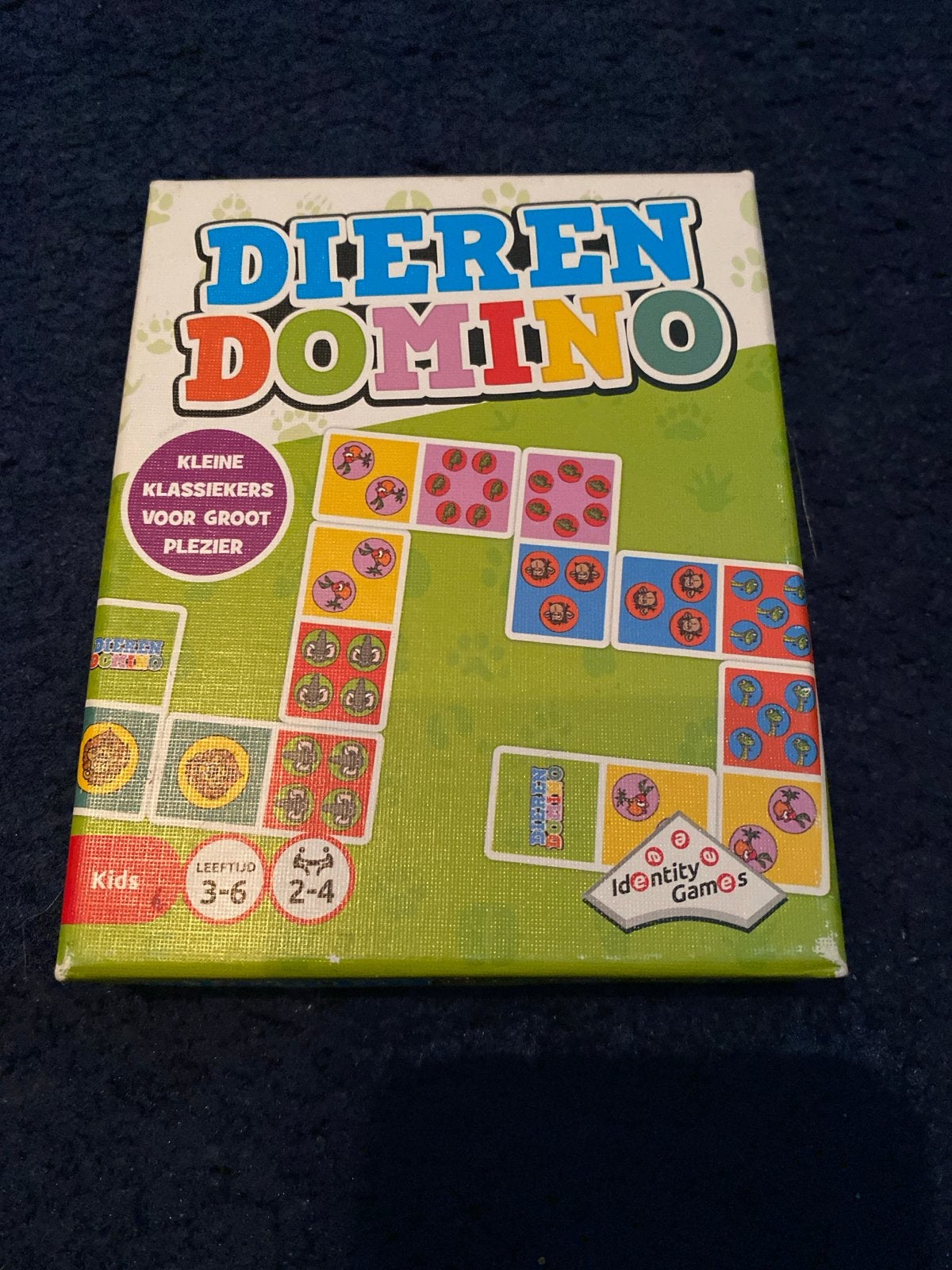 Dieren Domino spel voor kinderen, Ophalen of Verzenden, Zo goed als nieuw, Puzzelen