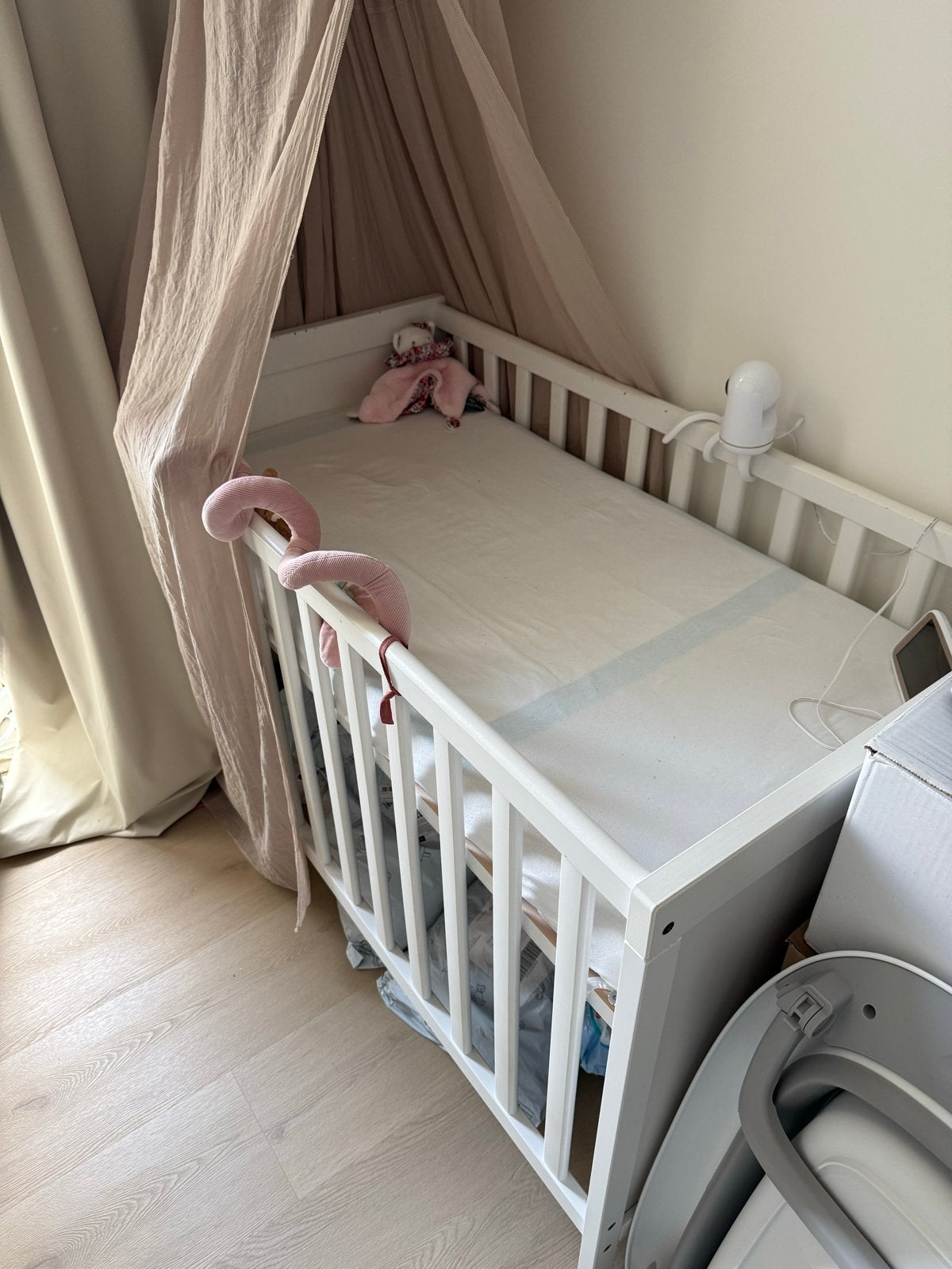 IKEA Sundvik meegroei Ledikant incl. Matras (60x120), Ophalen, Gebruikt, Ledikant