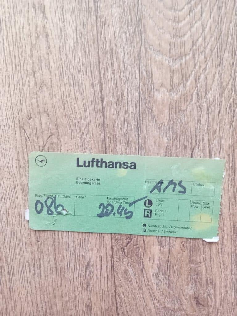 LUFTHANSA, Ophalen of Verzenden, Gebruikt