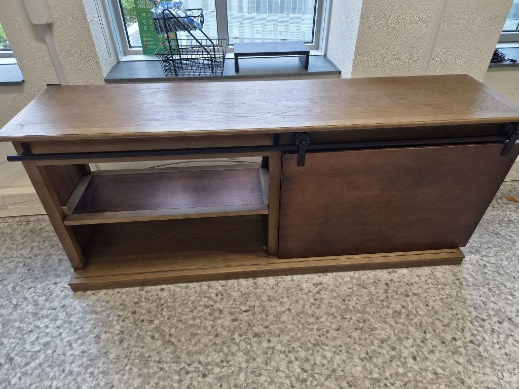 2x Peppermill Berlin Dressoir Industrieel Schuifdeur CS27362, Huis en Inrichting, Met lade(s), 150 tot 200 cm, Zo goed als nieuw