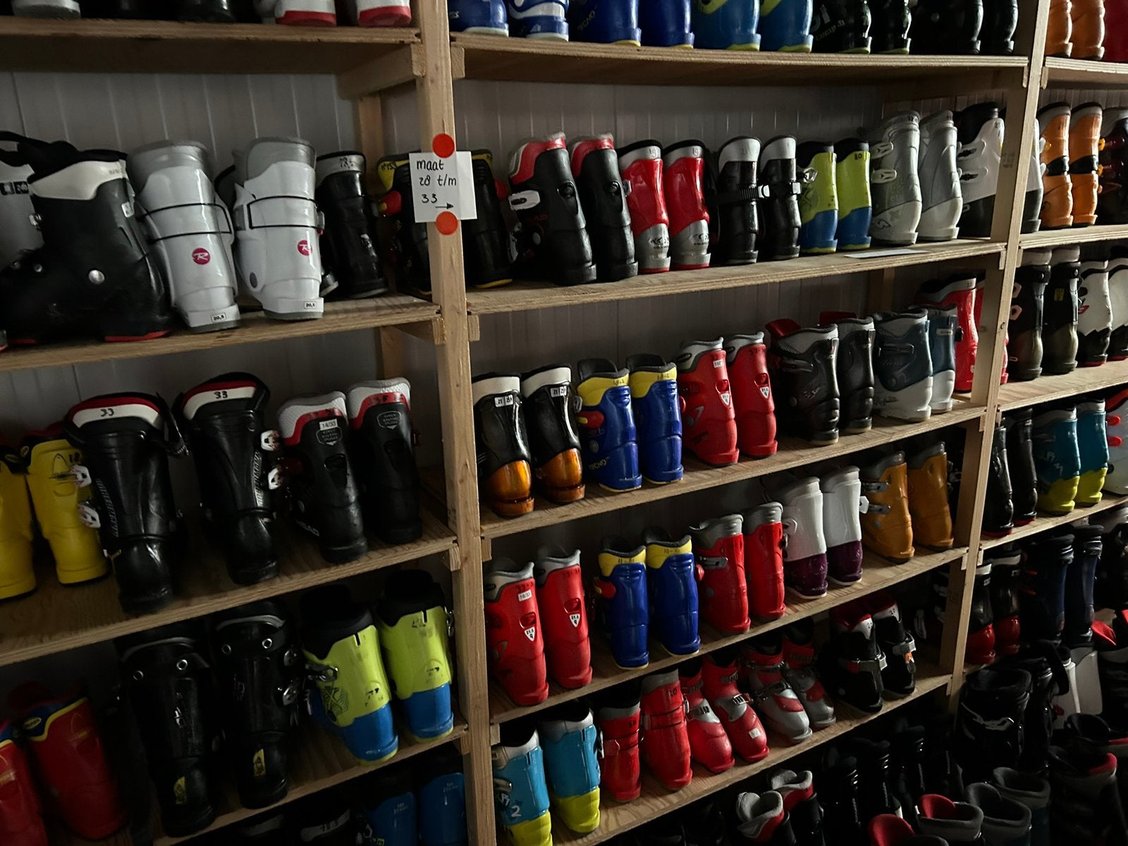 Kinder skischoenen, alle maten ruim op voorraad, Sport en Fitness, Skiën en Langlaufen, Overige merken, 160 tot 180 cm, Schoenen