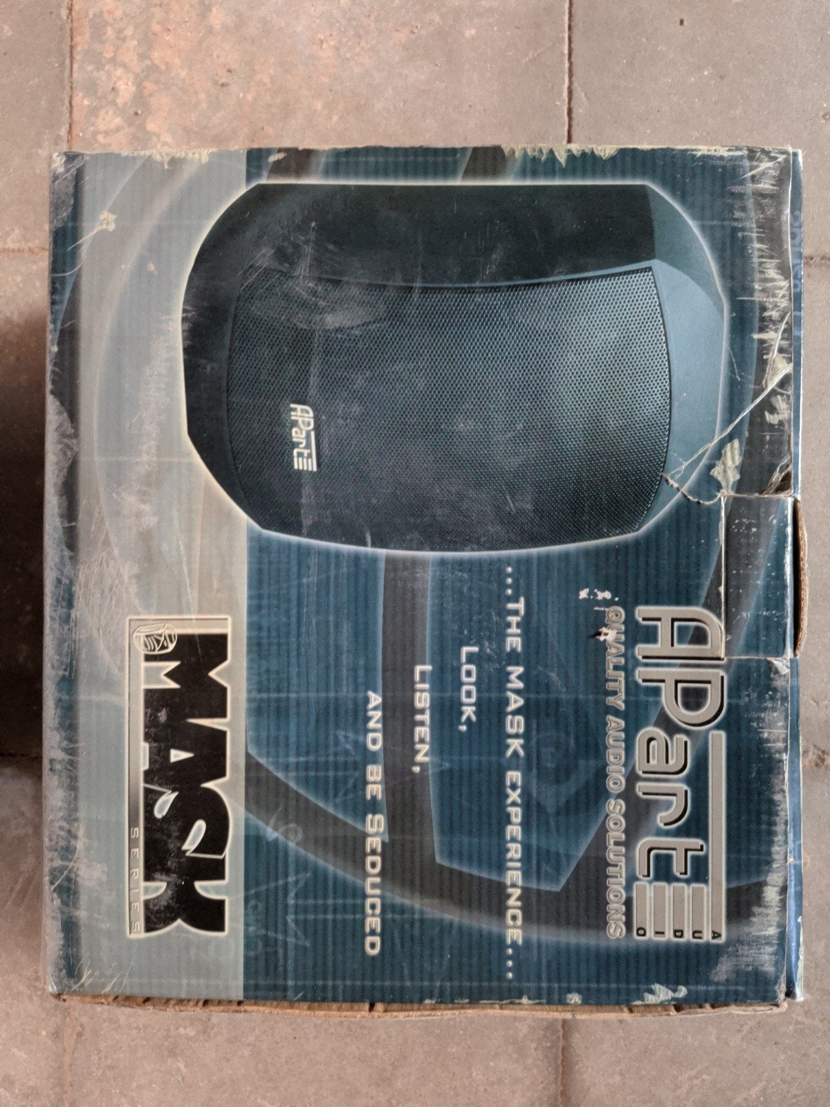 APart MASK4T-BL Luidspreker - Zwart, 100V, 16 Ohm, Audio, Tv en Foto, Overige merken, Nieuw, Ophalen of Verzenden, Minder dan 60 watt