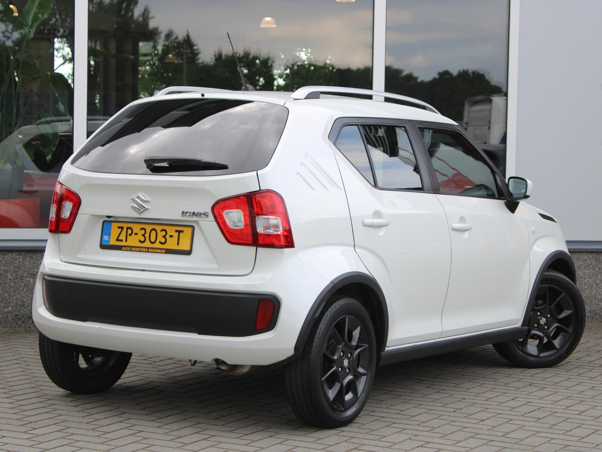 Suzuki Ignis 1.2 Select Carplay/Android Auto, Stoelverwarmin, Auto's, Stof, Gebruikt, 4 cilinders, Wit