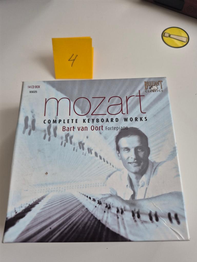 Mozart Compete Keyboard Works Bart van Oort 14 cd box, Ophalen of Verzenden, Classicisme, Zo goed als nieuw, Kamermuziek