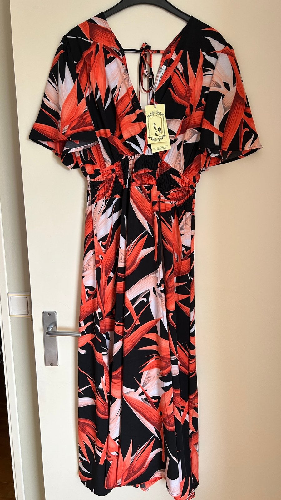 Leuke maxi dress, maat L, nieuw!, Maat 42/44 (L), Nieuw, Ophalen of Verzenden, Rood