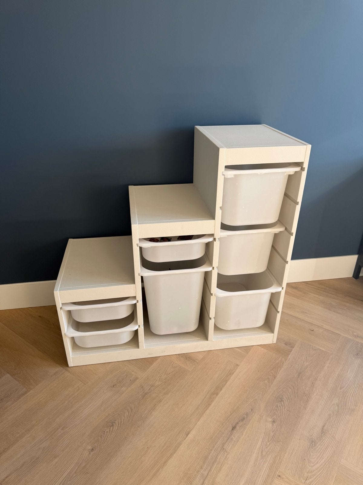 Ikea Trofast opbergmeubel, beige geverfd, Ophalen, Gebruikt, Kast